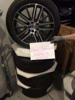Новые шины с дисками на Maserati