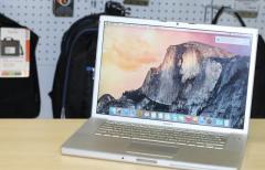 MacBook Pro 15 Intel Core/4Gb/500Gb